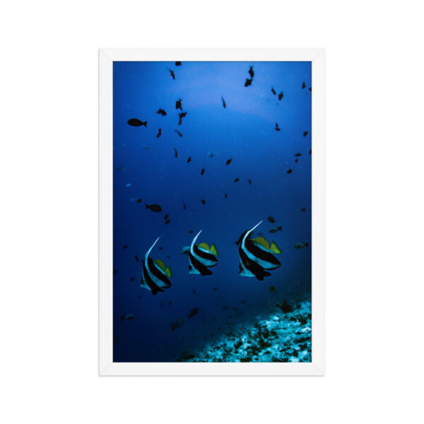 Triptyque synchronisé - Poster encadré – Image 2