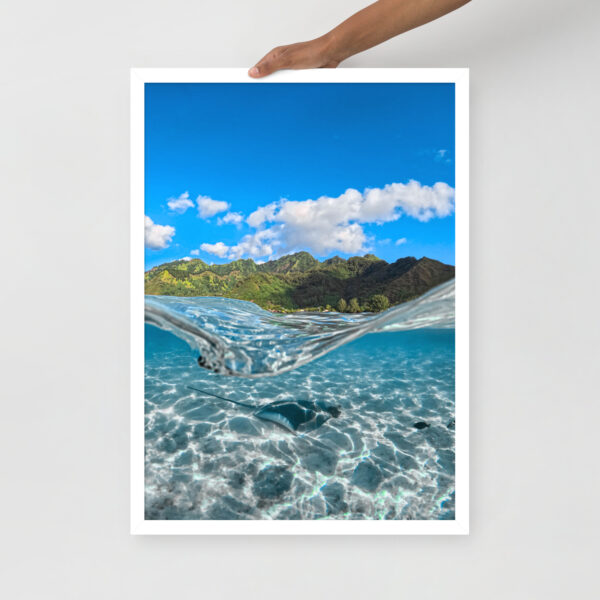 Fusion des Mondes - Poster encadré – Image 9
