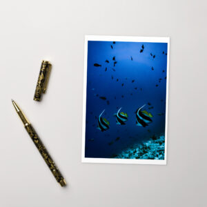 Carte postale verticale