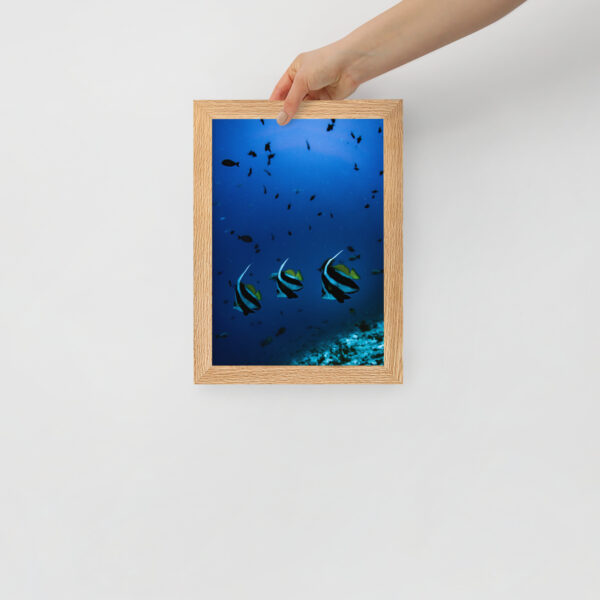 Triptyque synchronisé - Poster encadré – Image 5