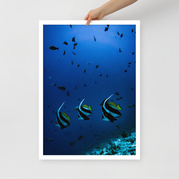 Triptyque synchronisé - Poster encadré – Image 8